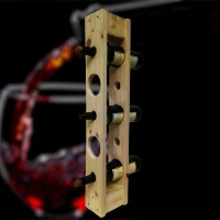 Porta vinos de madera de melamina tallets