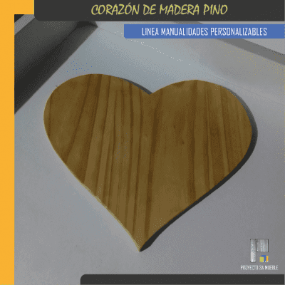 Corazón de madera