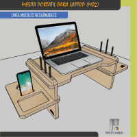 Mesa desarmable y portátil para laptop (M02)