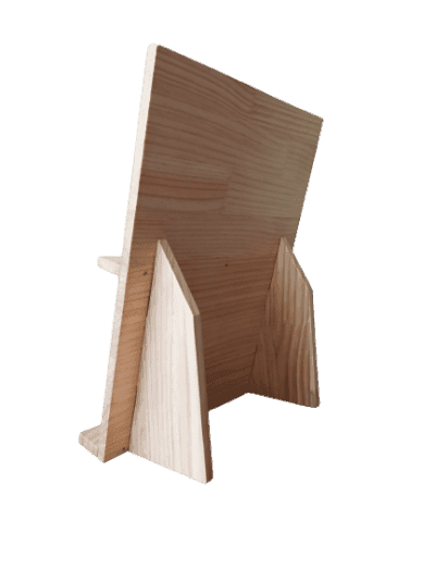 Exhibidor desarmable de madera para agendas - Imagen 3