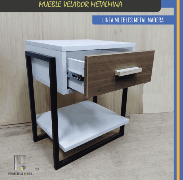 MUEBLE VELADOR METAL MELAMINA 03 MUEBLE VELADOR METAL MELAMINA 03